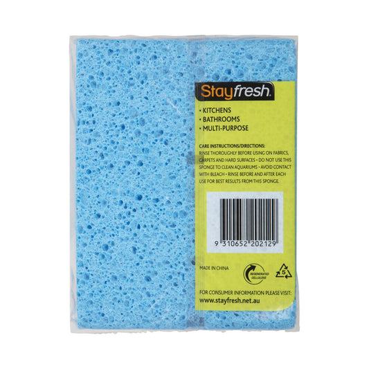 Stay Fresh Anti Bacterial Thick Sponge - 3 pack