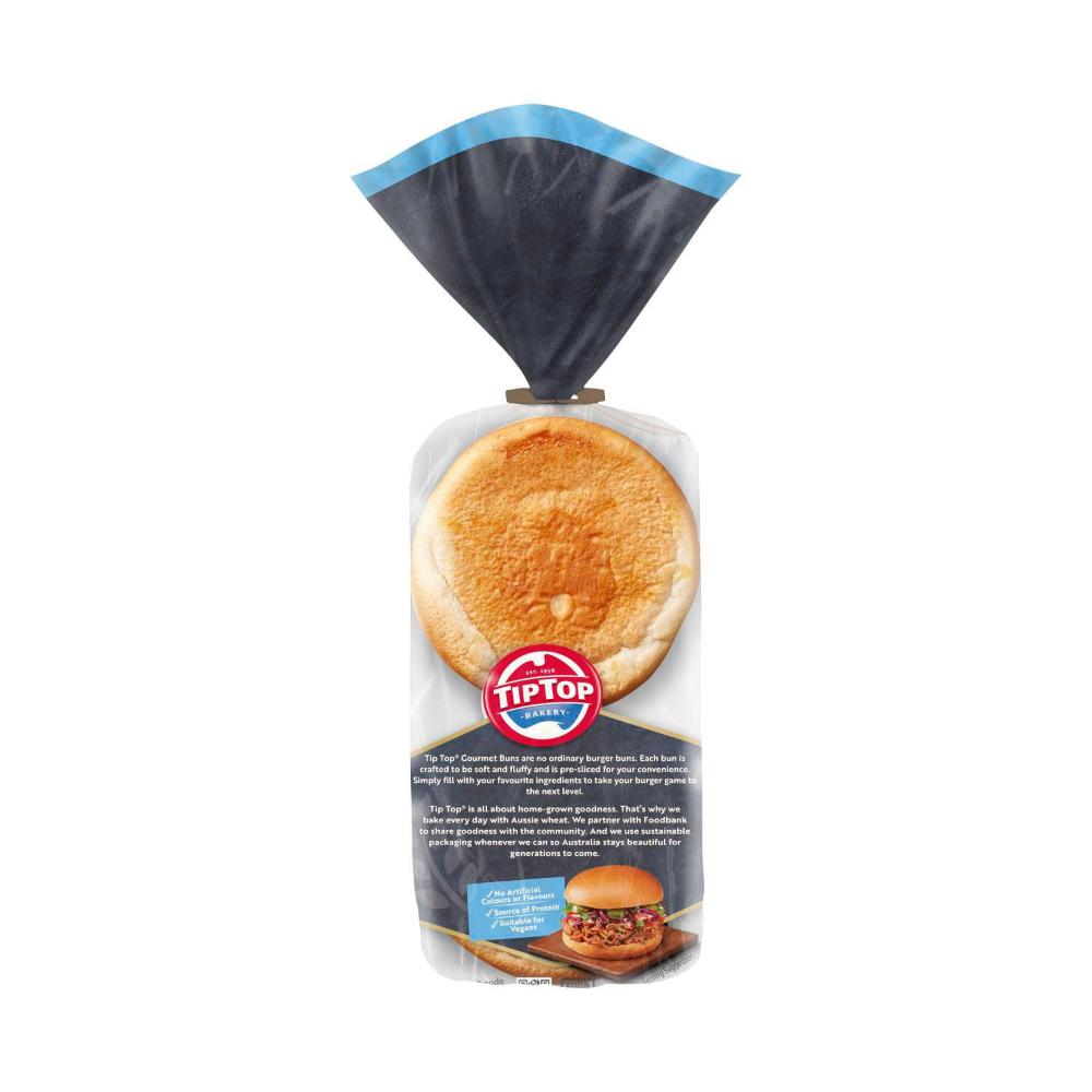 Tip Top Gourmet Bun 4 Pack - 220g