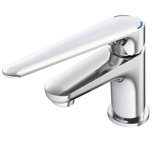 Homecare By Caroma Chrome Assistant Living Basin Mixer - 40 x 150 x 175mm