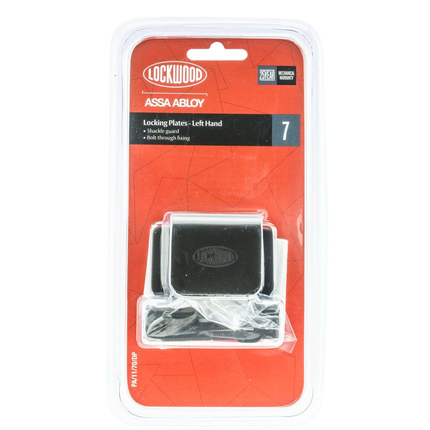 Lockwood Locking Plates - 70mm - Left