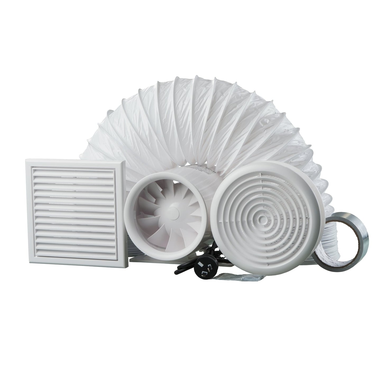 Blauberg Ducto Ultra Quiet Inline Exhaust Fan Kit - 150mm
