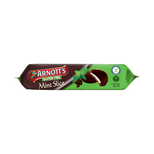 Arnott's Gluten Free Mint Slice Biscuits - 141g