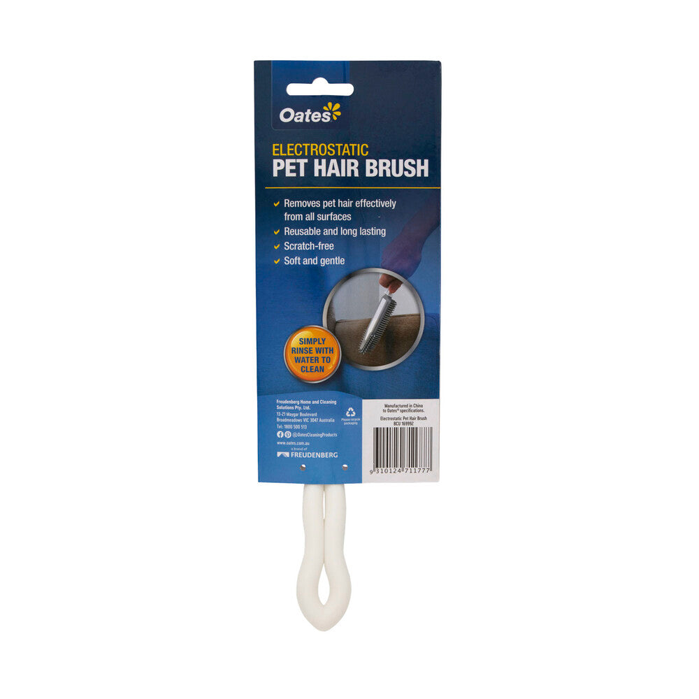 Oates Electrostatic Pet Hair Brush - 1 each
