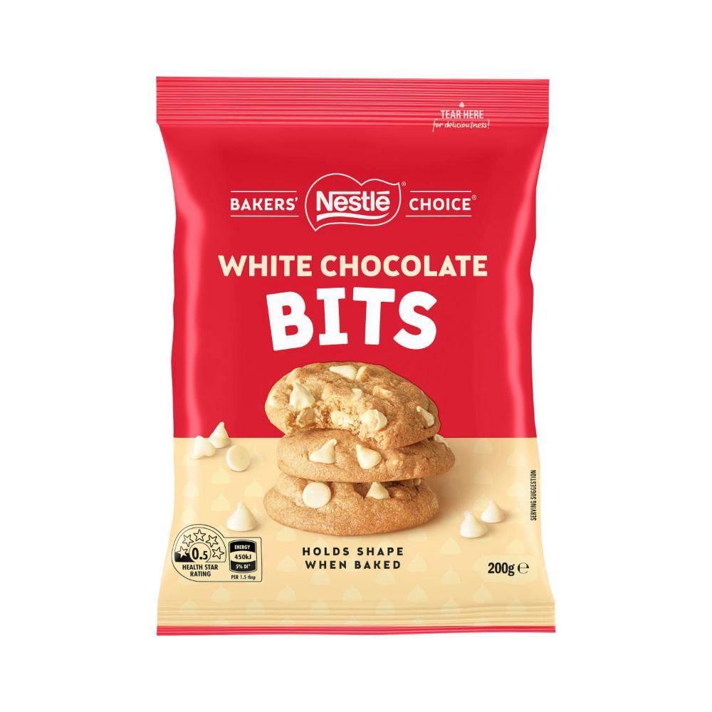 Nestle Bakers' Choice Baking White Chocolate Bits - 200g