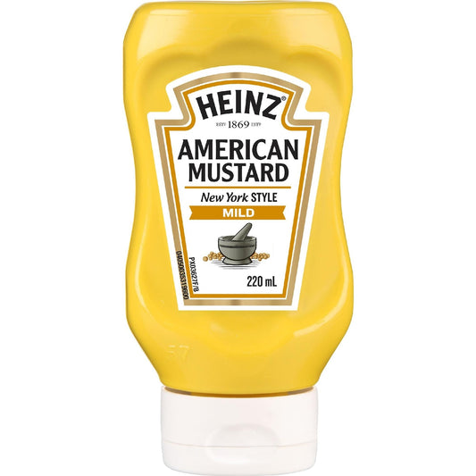 Heinz American Mustard Bottle 220ml