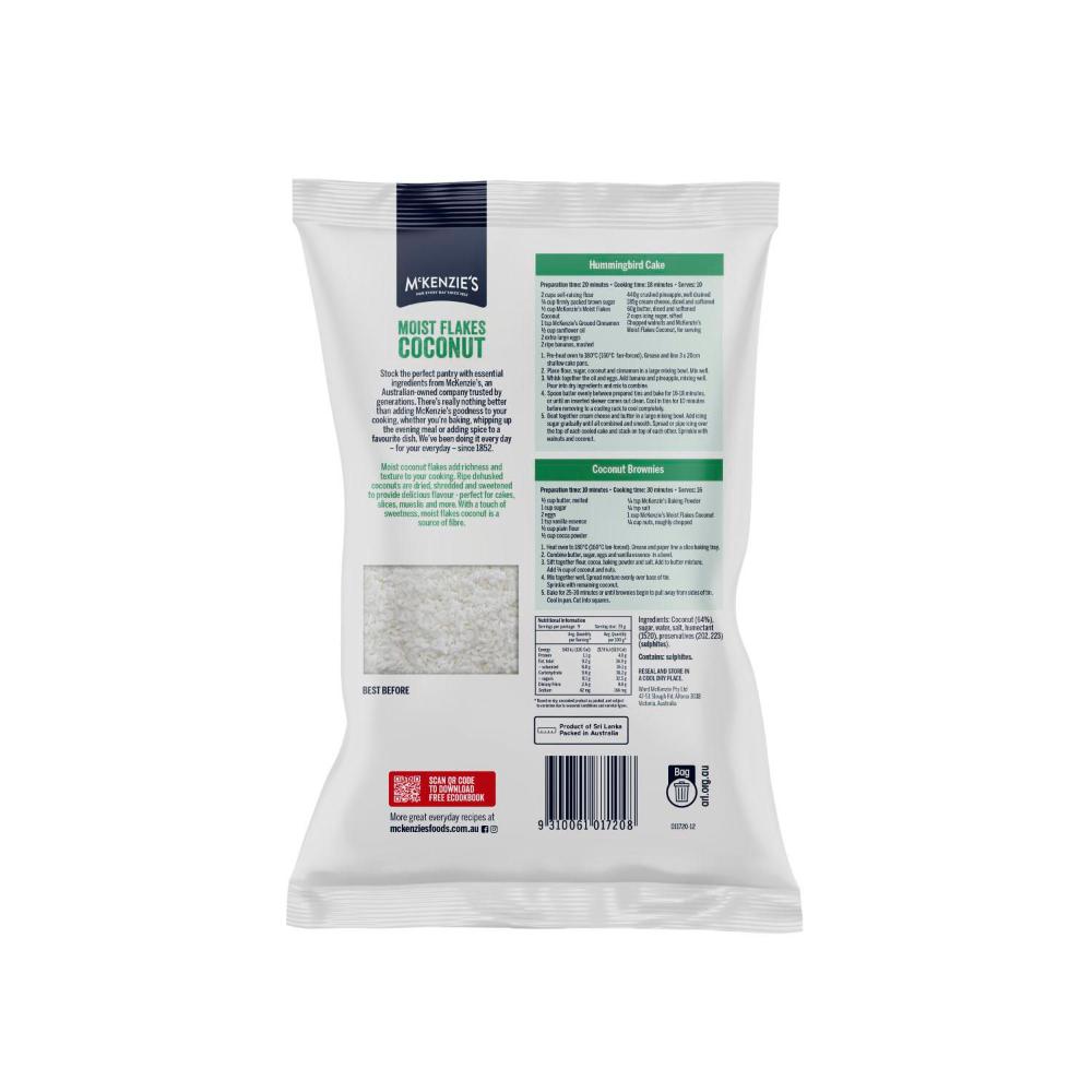 McKenzie's Moist Coconut Flakes - 225g