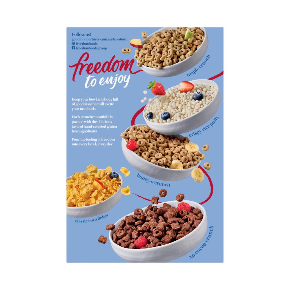 Freedom assic Rice Puffs Cereal - 250g