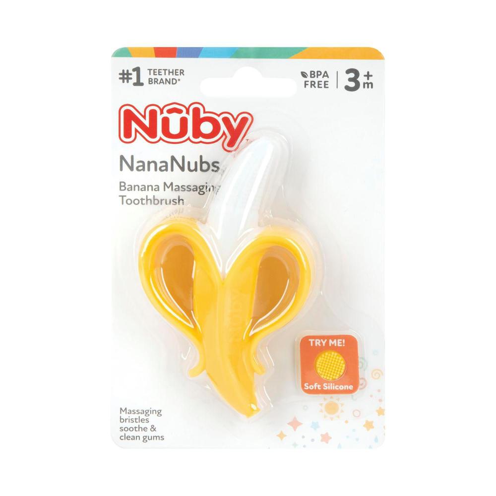 Nuby Nana Nubs Massaging Toothbrush - 1 each
