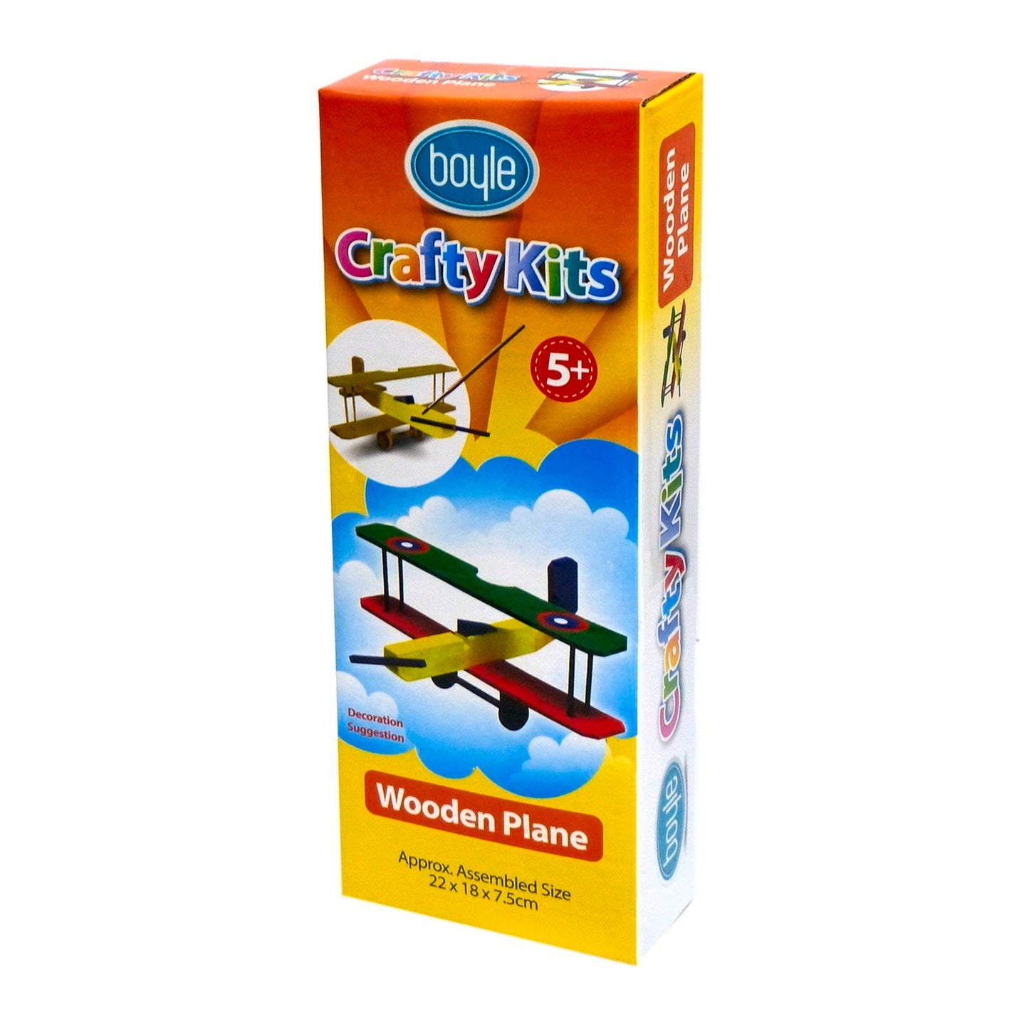 Boyle Wooden Plane Crafty Kit - 150 x 130mm