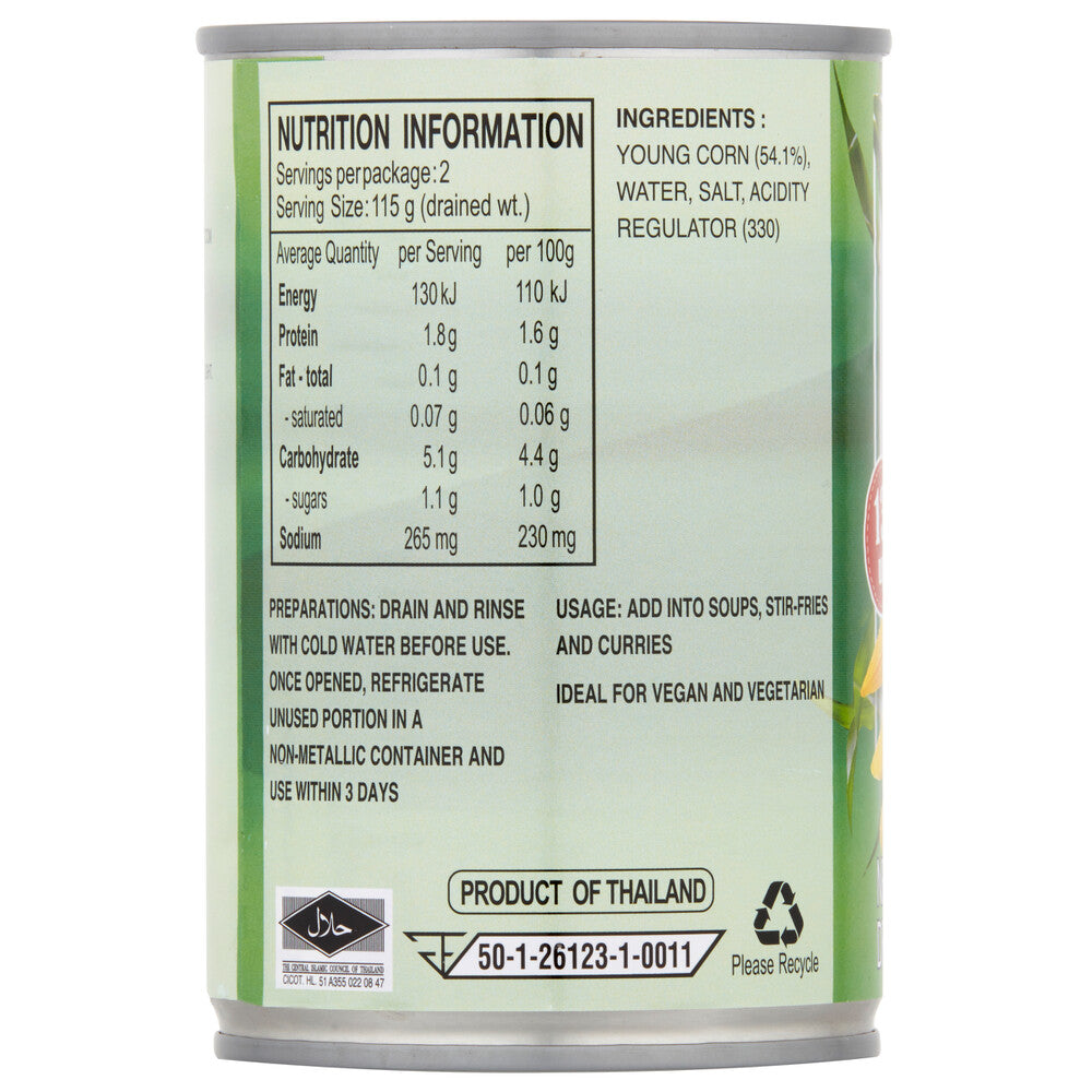 Pigeon Canned Corn Young Sweet 13up - 425g
