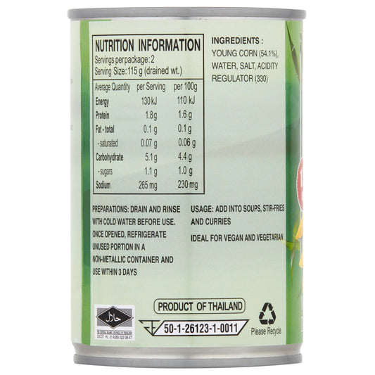 Pigeon Canned Corn Young Sweet 13up - 425g