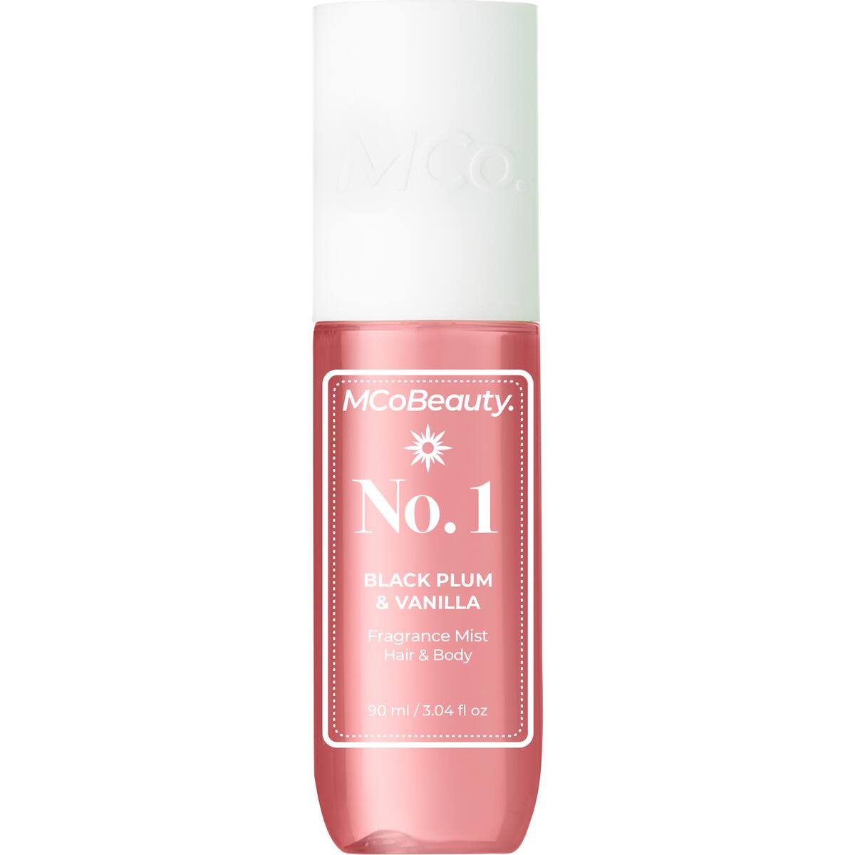 Mcobeauty Fragrance Mist Hair & Body Black Plum & Vanilla 90ml