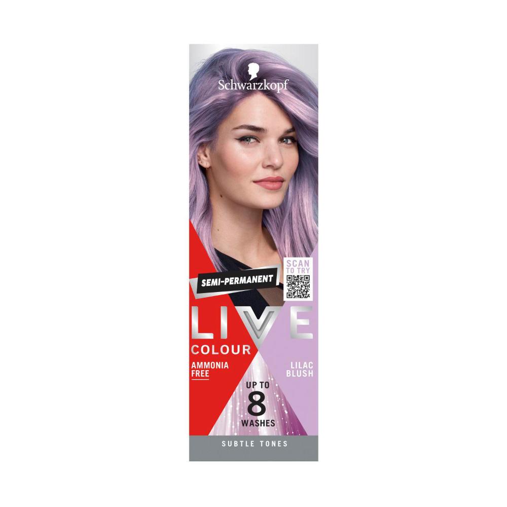 Schwarzkopf Live Colour Pastels Lilac Blush - 75mL