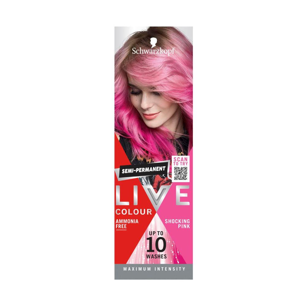 Schwarzkopf Live Colour Ultra Brights Shocking Pink - 75mL