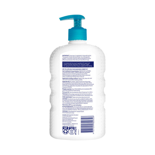 Cancer Council Sunscreen Sport Spf50+ - 500mL