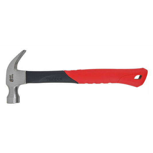 Trojan Fibreglass Claw Hammer - 8oz