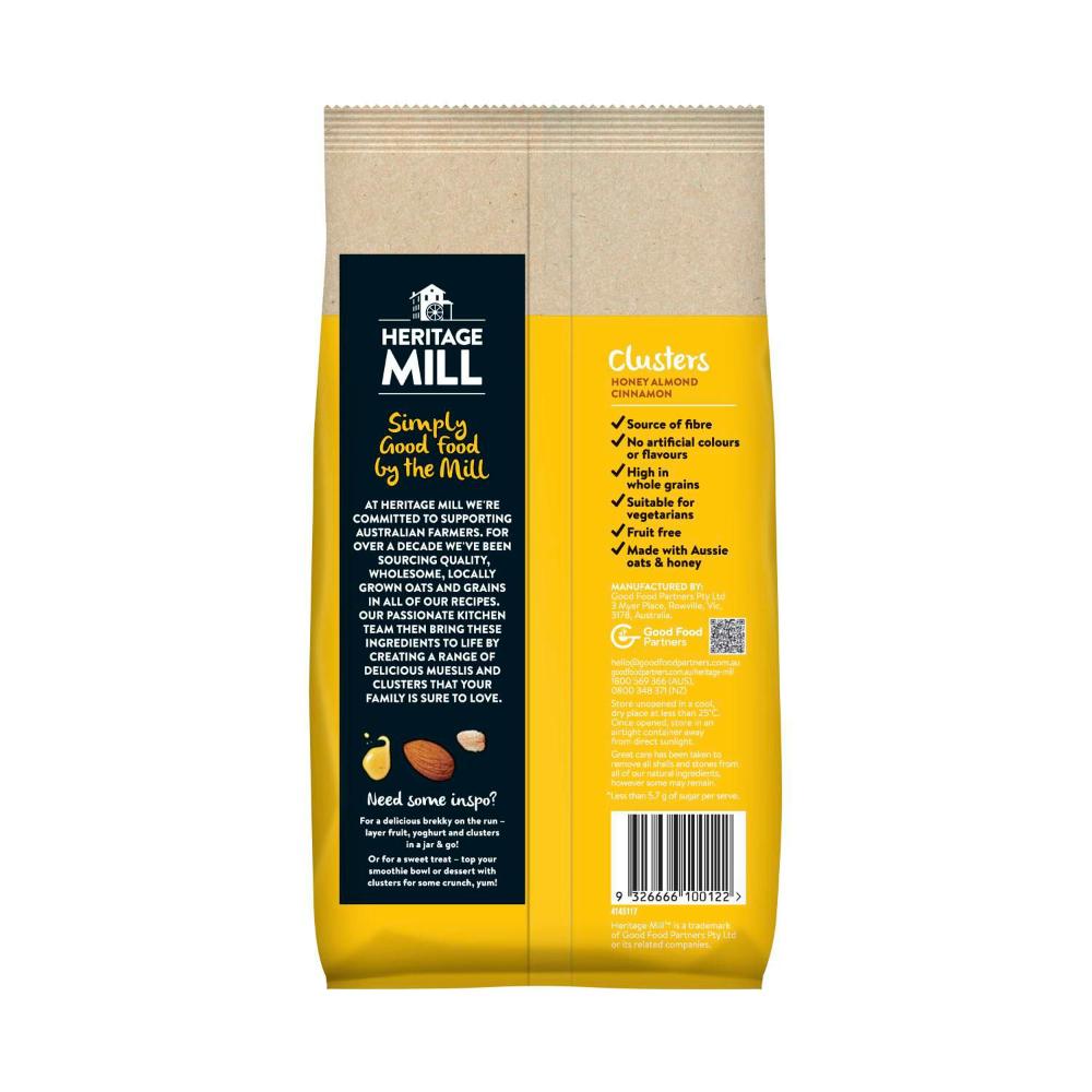 Heritage Mill usters Almond & Cinnamon Limited Edition - 750g