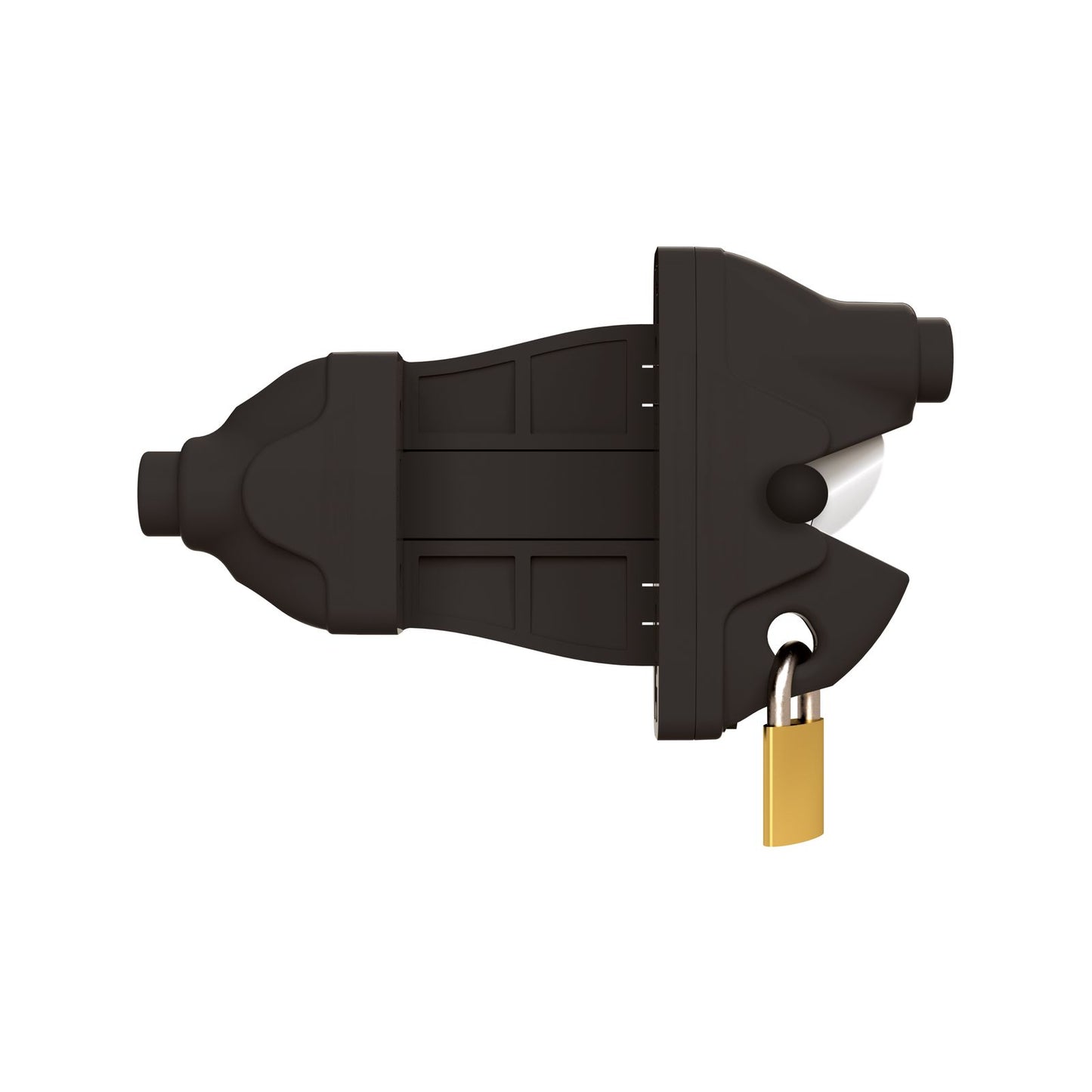 Protectoral g8safe Double Sided Gravity Latch & Hinges Gate Kit - 140mm - Monument