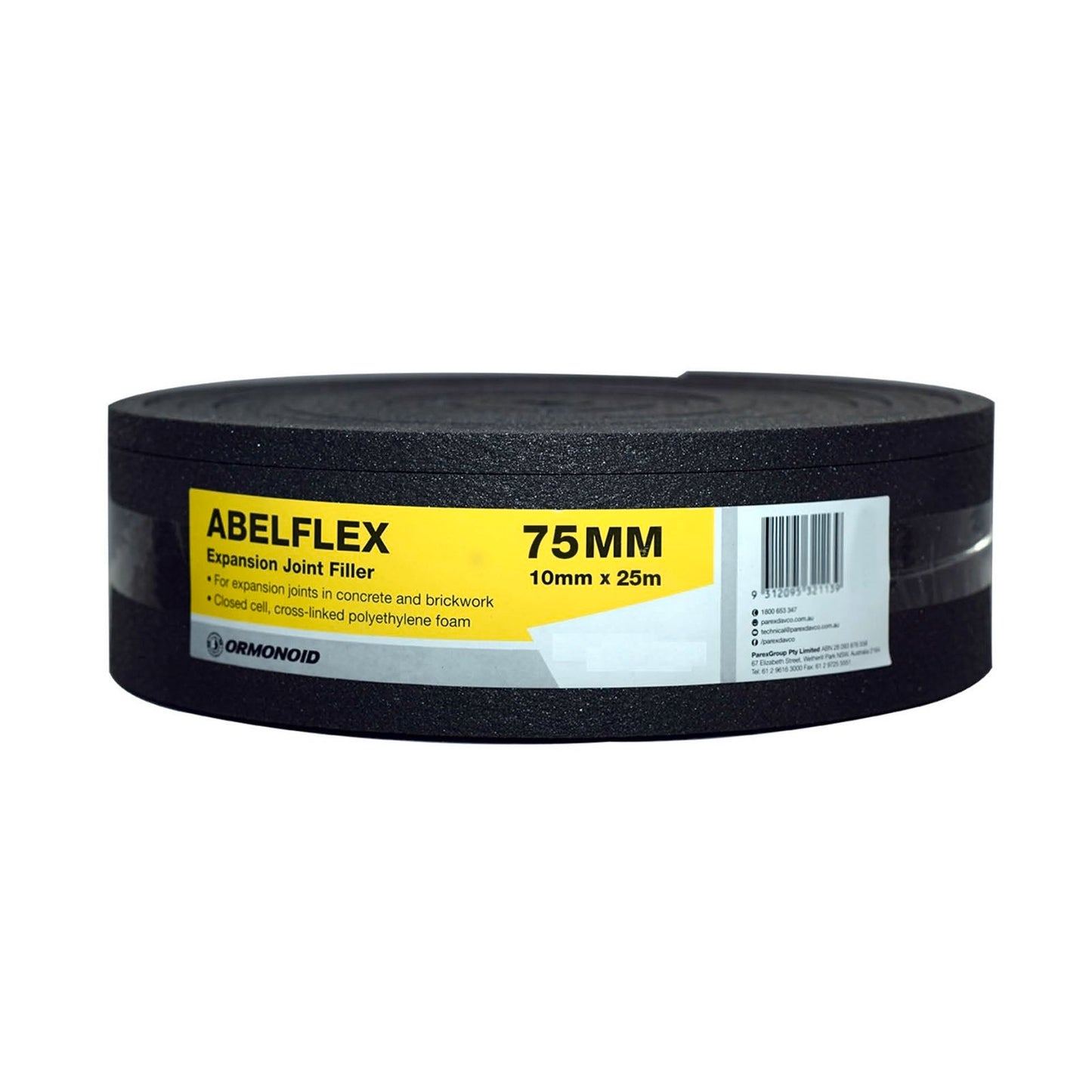 Ormonoid Expansion Joint Filler - 10 x 75 x 25m