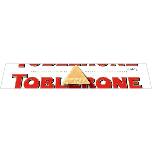 Toblerone White Chocolate Bar 360g