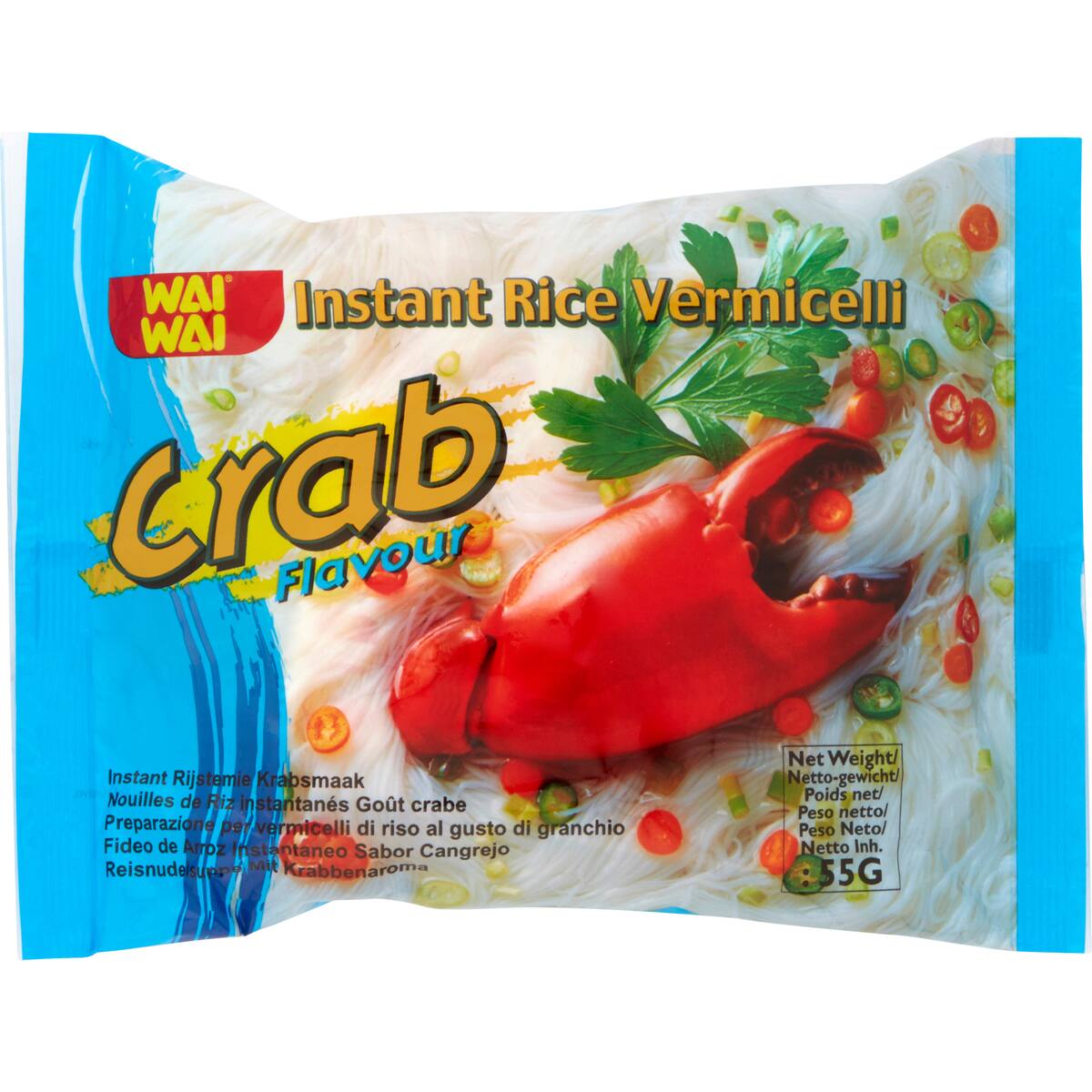 Wai Wai Noodles Rice Vermicelli Instant 55g