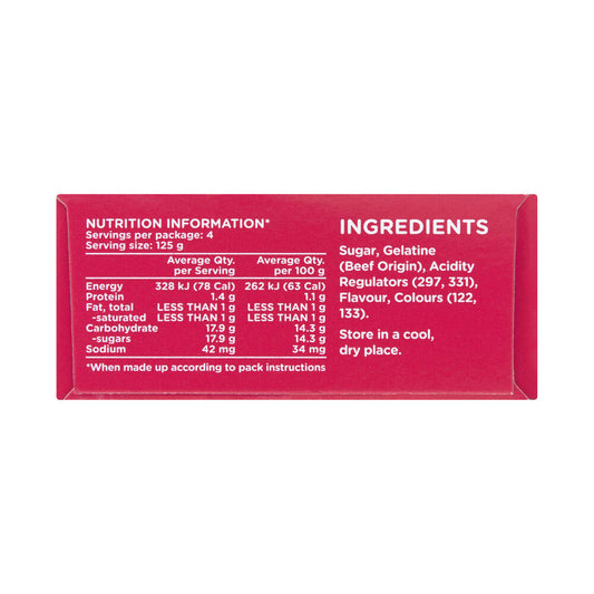 Aeroplane Jelly Crystals Raspberry Flavoured - 85g