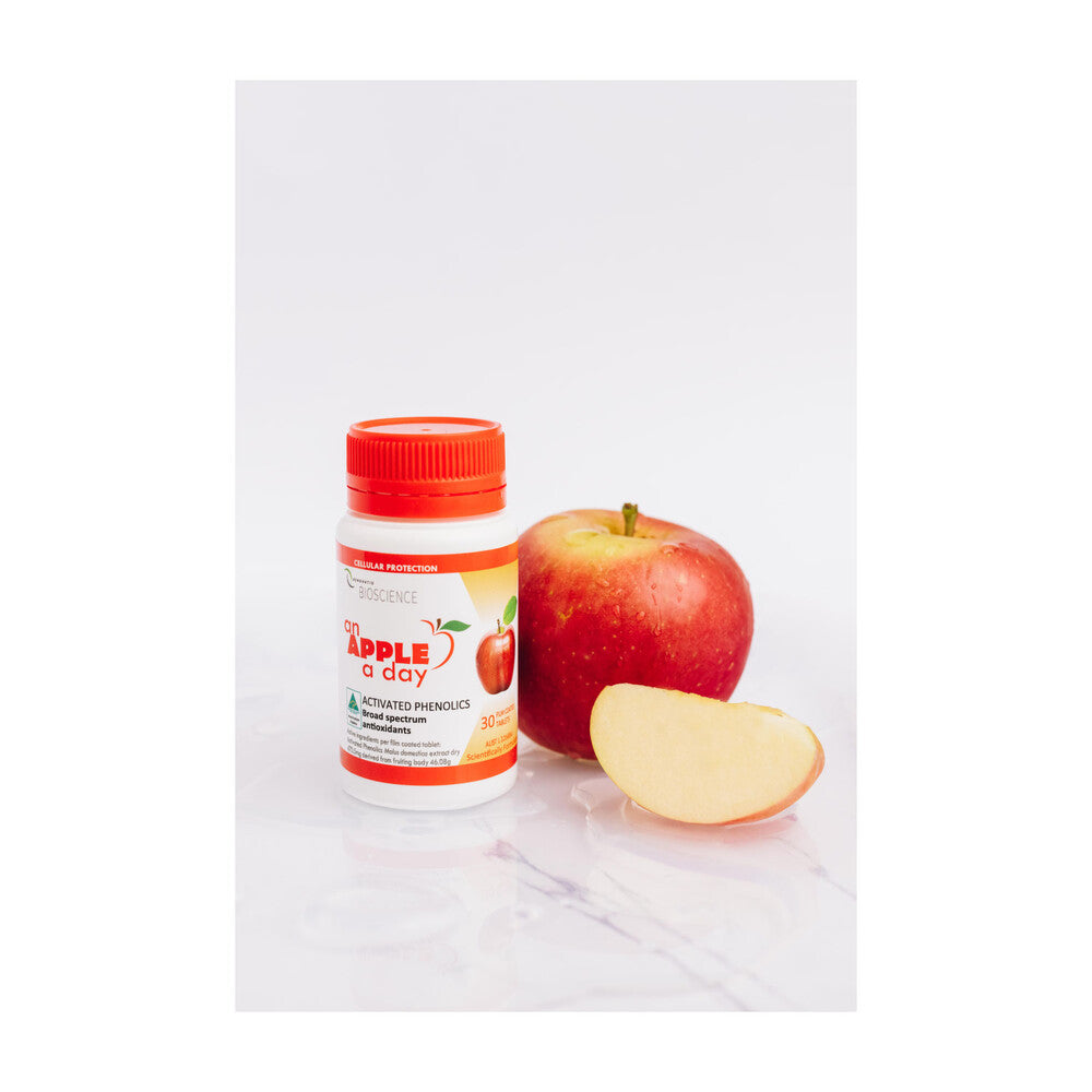 Renovatio An Apple A Day Activated Phenolics Antioxidants - 30 Pack
