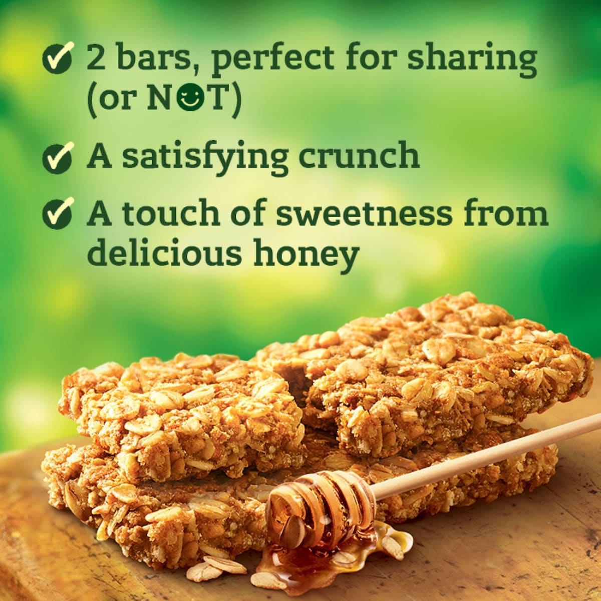 Nature Valley Crunchy Oats & Honey Granola Bars 252g 6 Pack