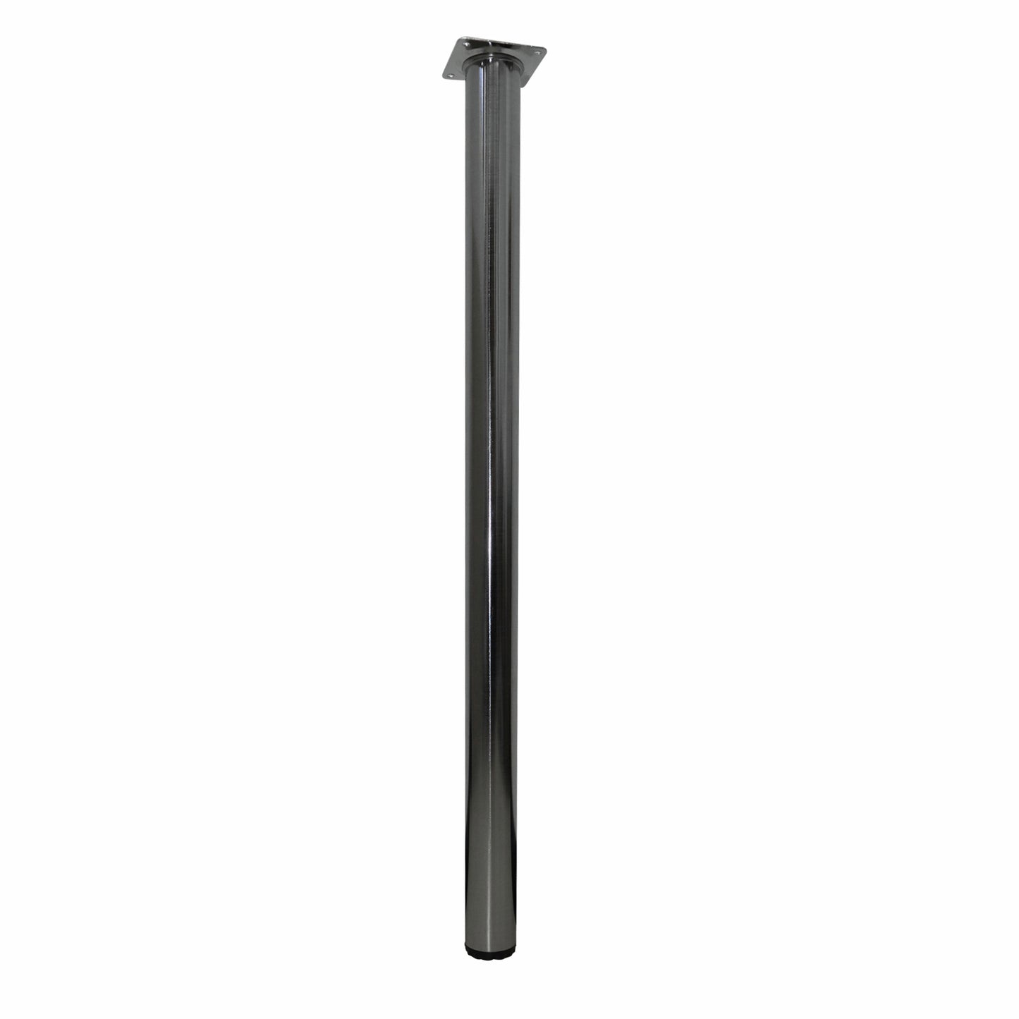 Adoored Adjustable Furniture Leg 40 x 710mm Brushed Nickel