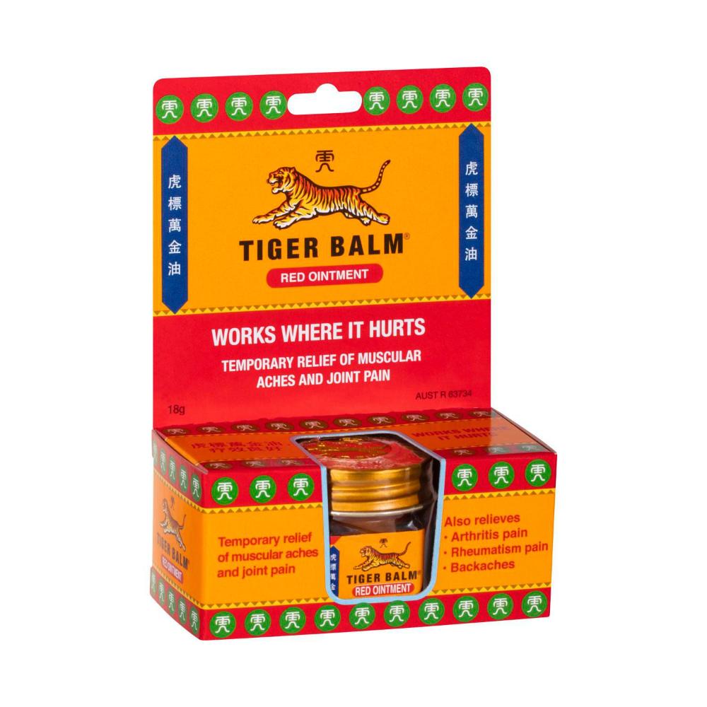 Tiger Extra Strength Red Balm - 18g