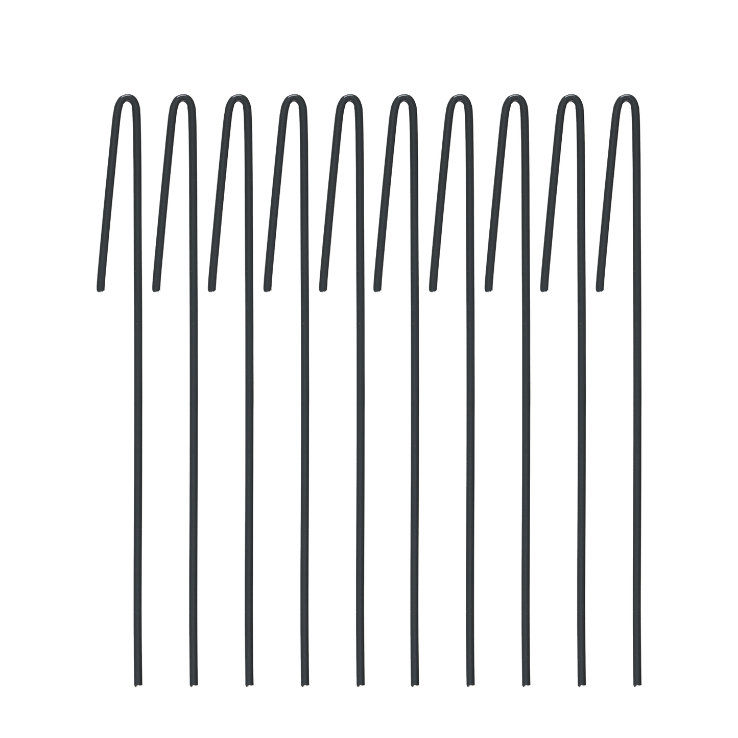 Tuscan Path Garden Edging Pegs - 280mm - Woodland Grey - 10 Pack
