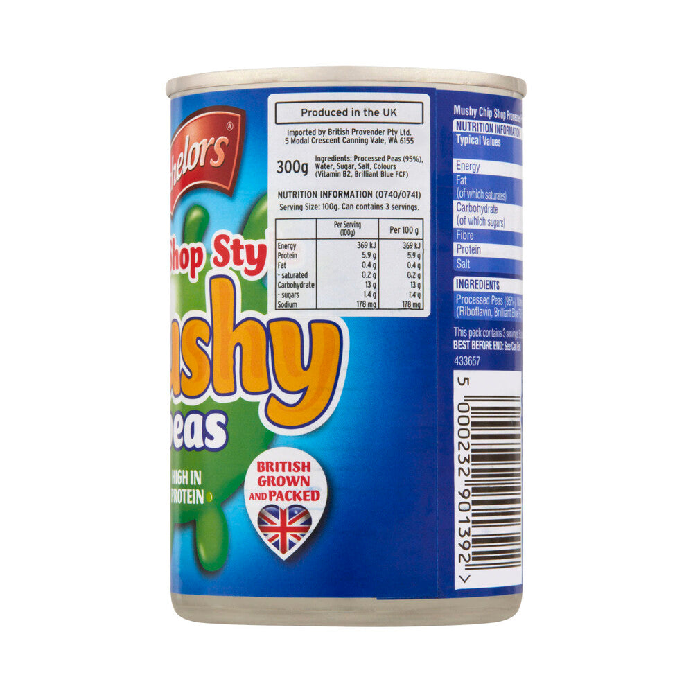 Batchelors Chip Shop Style Mushy Peas - 300g