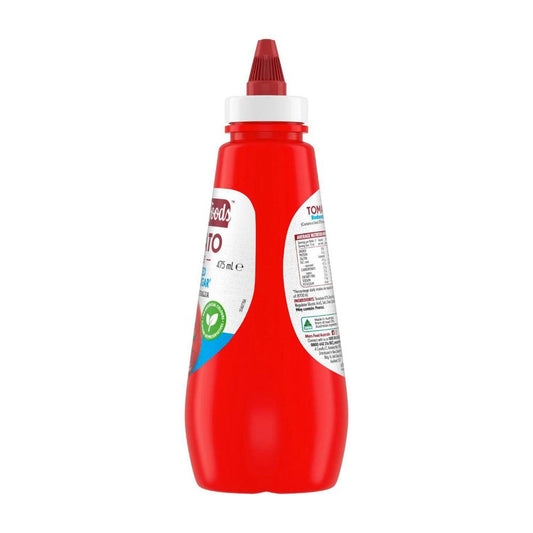 MasterFoods Squeezy Sauce Tomato Reduced Salt & Sugar - 475mL