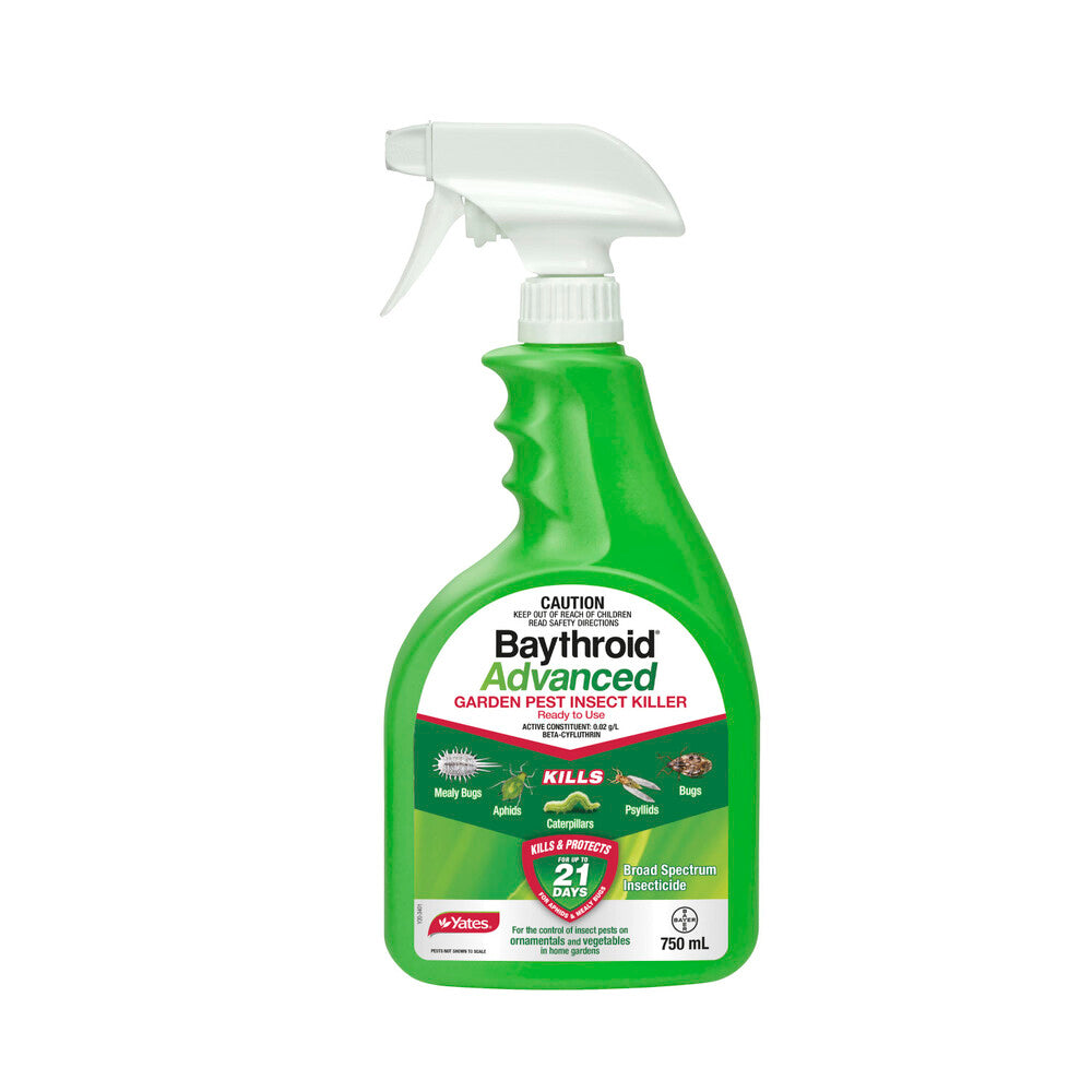 Yates Bayer Baythroid Advanced Garden Insect Spray - 750mL