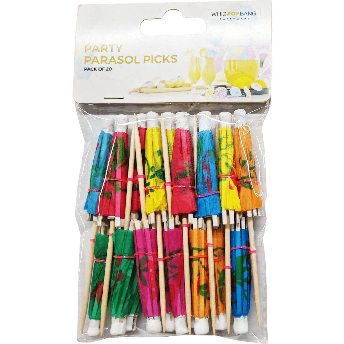Korbond Party Parasol Picks 20 Pack
