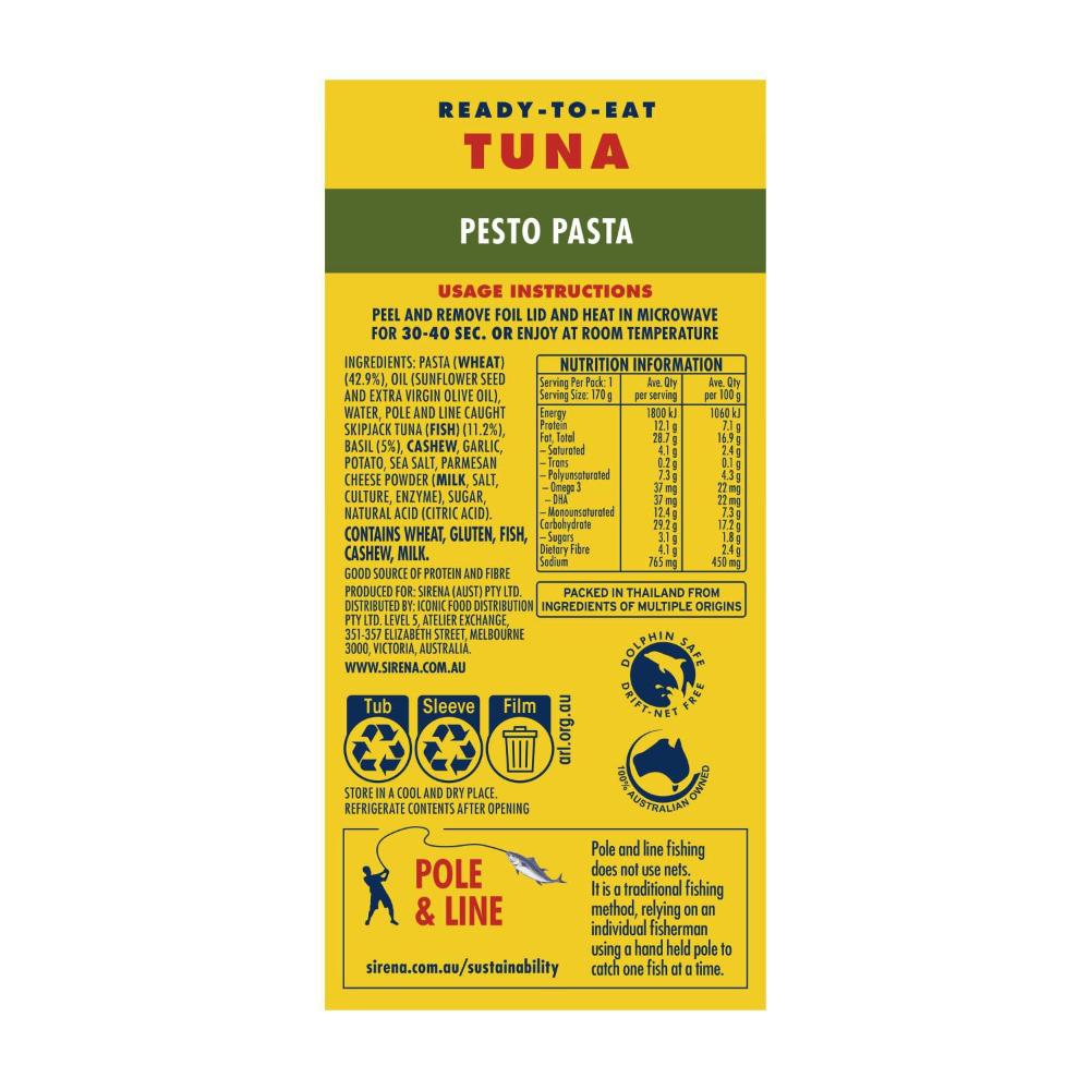 Sirena Tuna Pasta Pesto - 170g