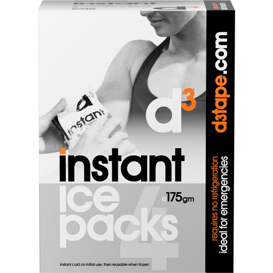 D3 Instant Ice Packs 4 Pack