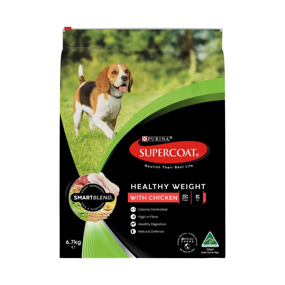 Supercoat Smartblend Adult Healthy Weight Dry Dog Food - 6.7kg