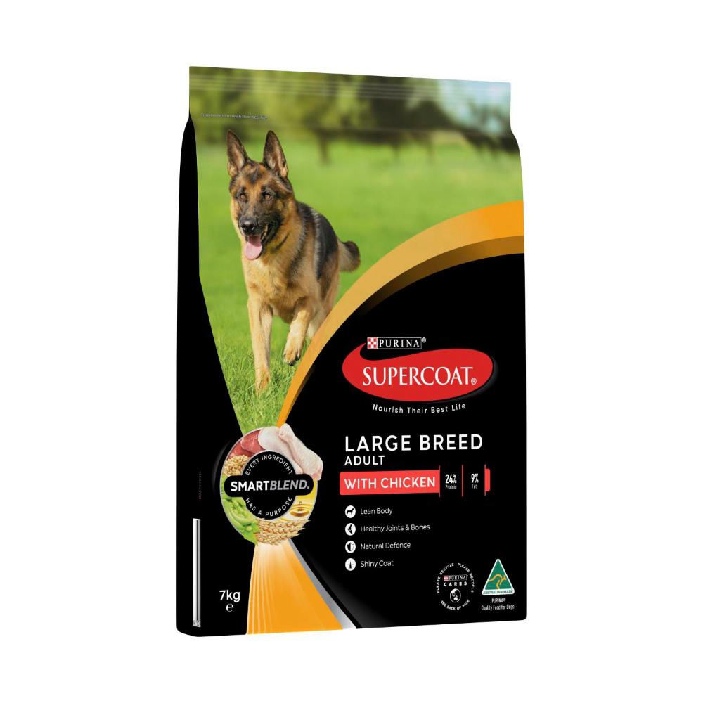 Supercoat Smartblend Adult Large Breed Dry Dog Food - 7kg
