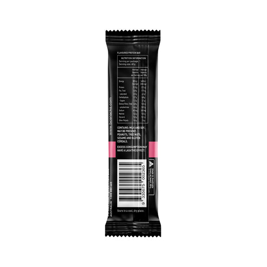 BC White Chocolate Raspberry High Protein Bar - 40g
