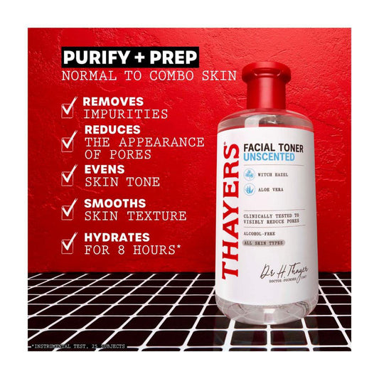 Thayers Unscented Alcohol Free Toner With Witch Hazel & Aloe Vera - 355mL