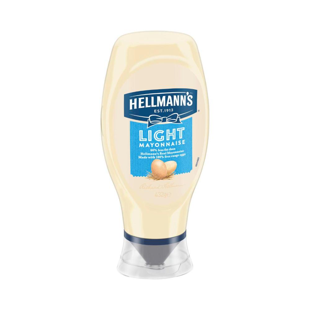 Hellmann's Squeeze Light Mayonnaise - 432g