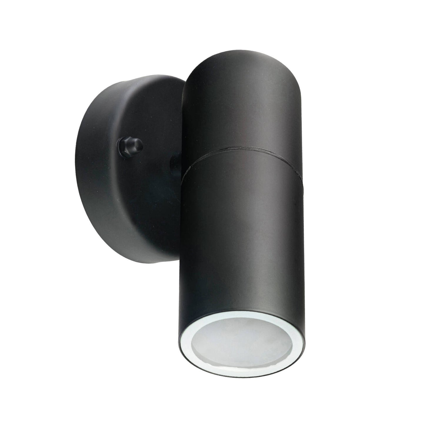 Brilliant Black Coolum Exterior Wall Light - 60mm