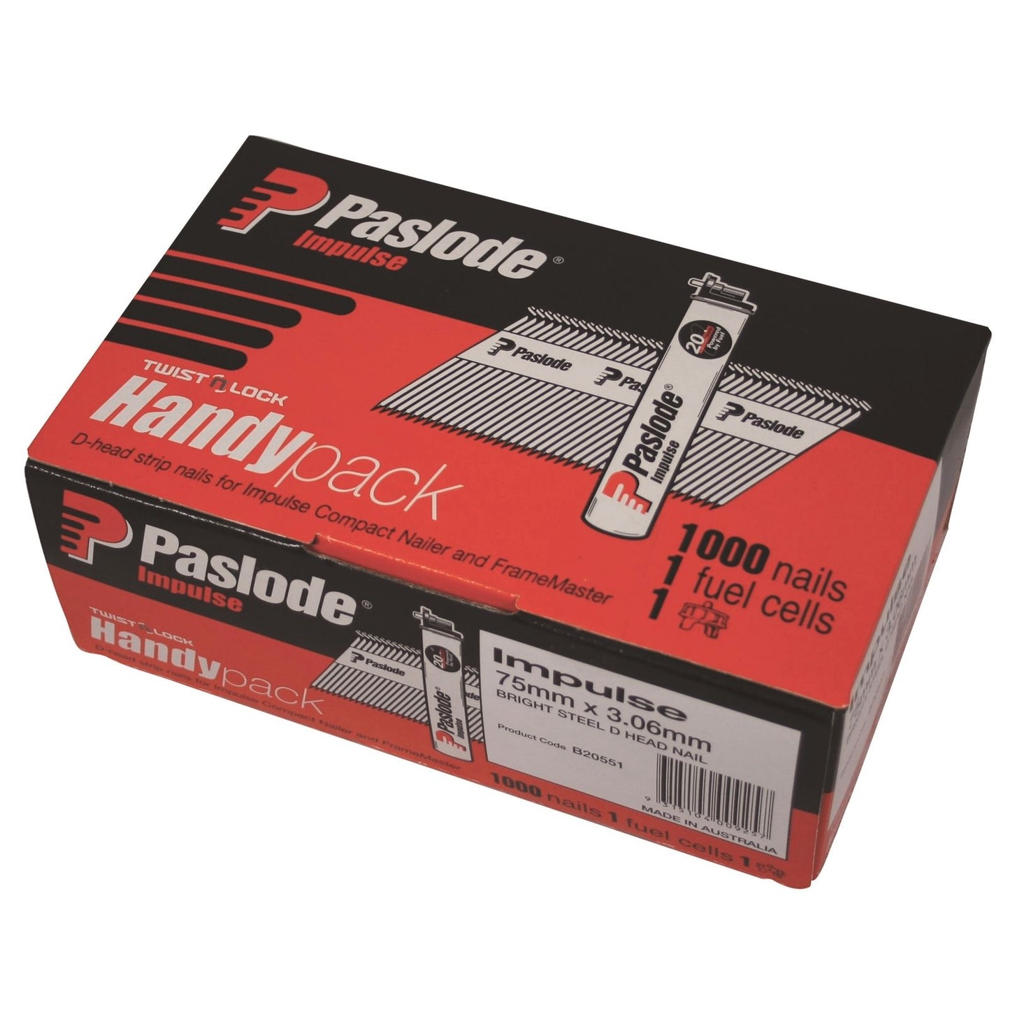 Paslode D Head Nails - 82mm - 1000 Pack