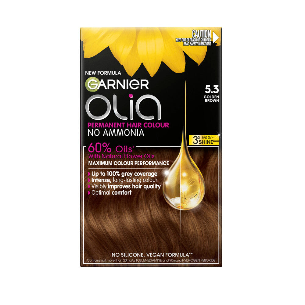 Garnier Olia Hair Colour 5.3 Golden Brown - 1 each