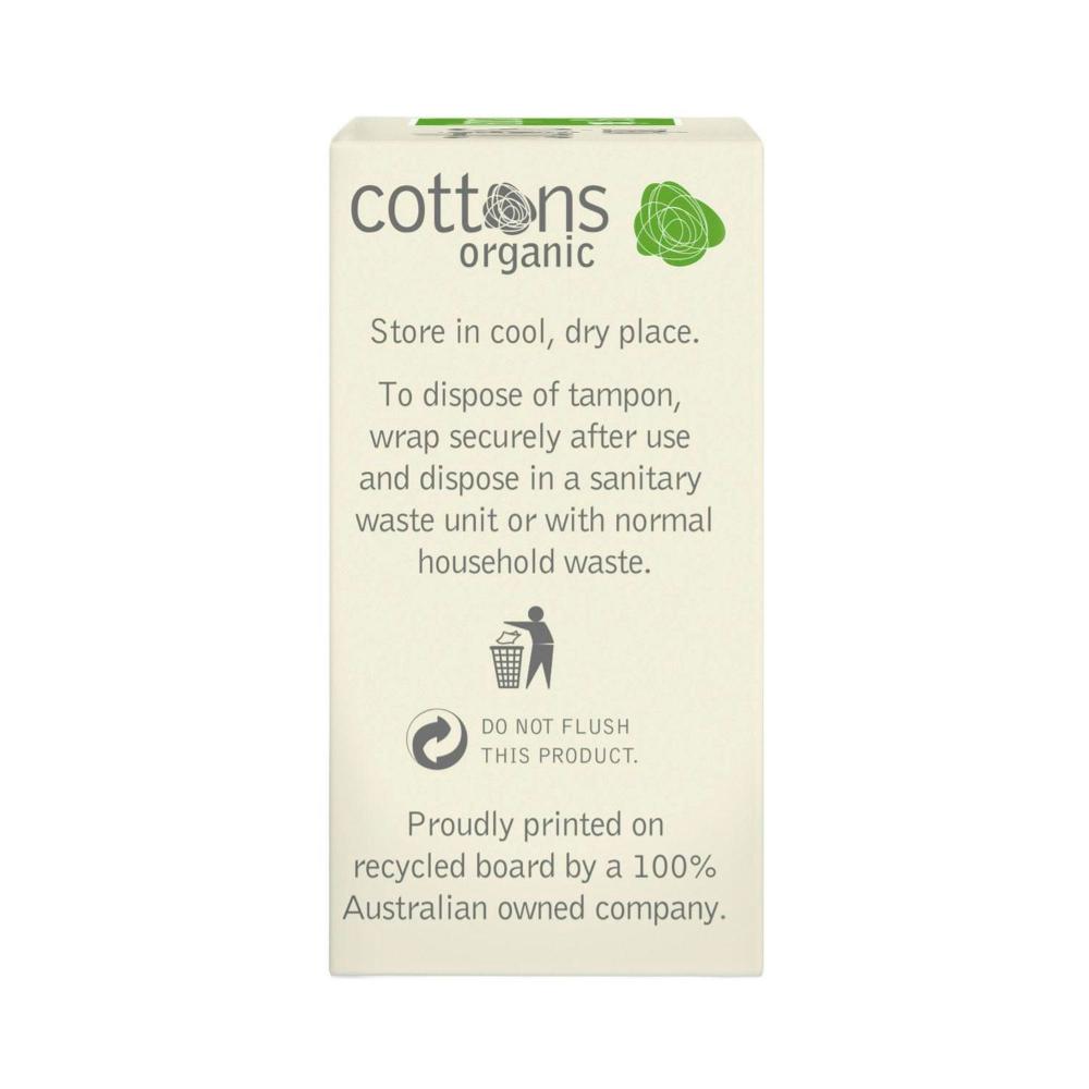 Cottons Regular 100% Cotton Tampons - 16 pack