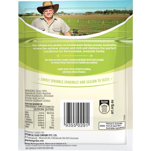 Gourmet Garden Lightly Dried Chives 4g