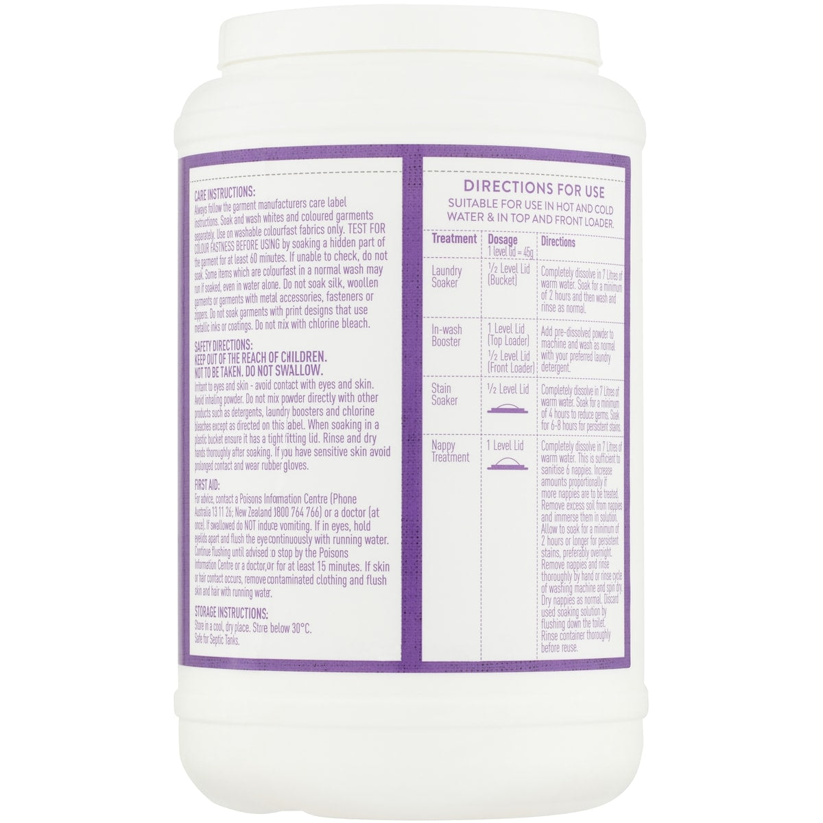 Clean Laundry Soaker & In Wash Boost 1kg