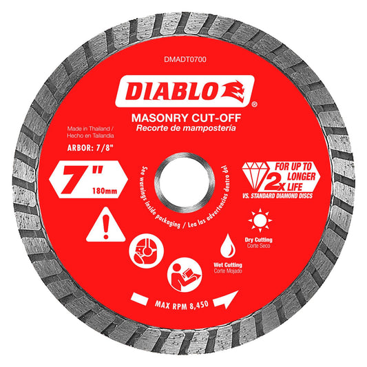 Diablo Diamond Disc - 7" - Turbo Cut Off