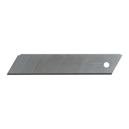 Fiskars 25mm Pro Carbonmax Snap Off Blades 5 Pack - Steel - 140mm